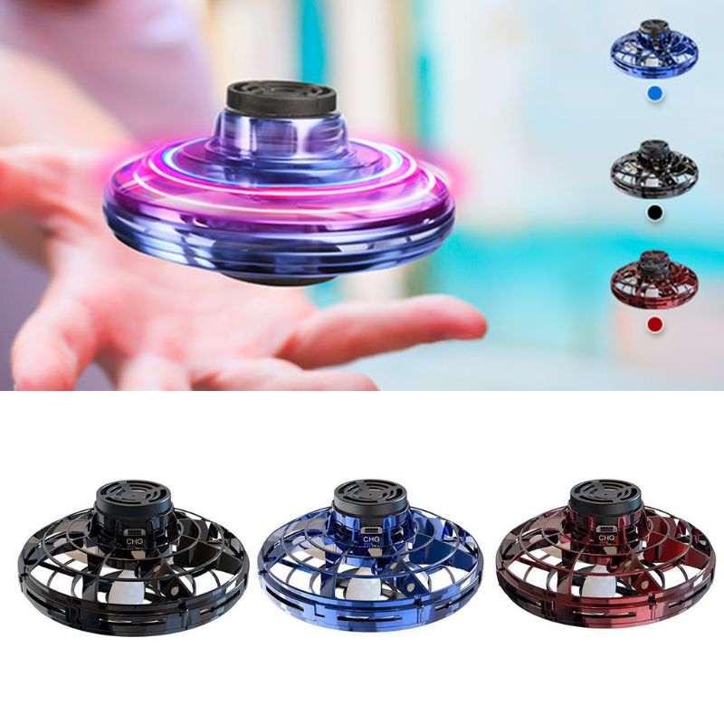 Flying Helicopter Spinner Toy Kids