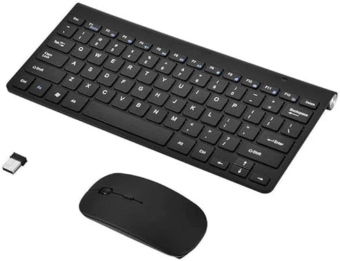 Ultra‑Slim Wireless Keyboard & Mouse Combo